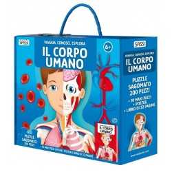 Viaggia, conosci, esplora. Il corpo umano - LIBRI PUZZLE - Viaggia, conosci, esplora. Il corpo umano - LIBRI PUZZLE -