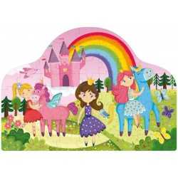 Puzzle sagomati. Principesse e unicorni - ILLUSTRATI - 
