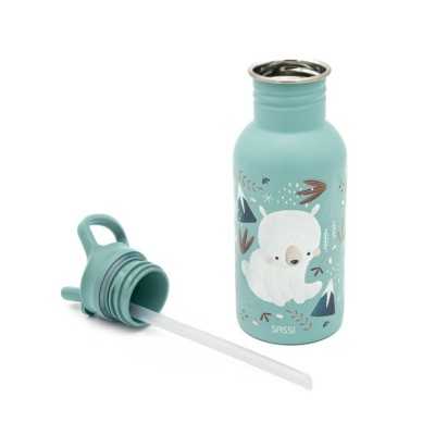 Borraccia in acciaio inox da 500 ml - Orso Munchy - BORRACCE - Borraccia in acciaio inox da 500 ml - Orso Munchy - BORRACCE -
