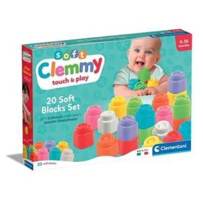 Soft Clemmy - Confezione 20 Mattoncini - COSTRUZIONI - Soft Clemmy - Confezione 20 Mattoncini - COSTRUZIONI -