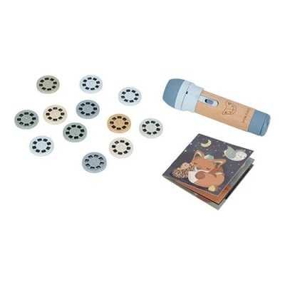 -LITTLE DUTCH-Storie Torcia elettrica proiettore - Blu - Home -LITTLE DUTCH-Storie Torcia elettrica proiettore - Blu - Home