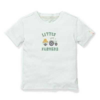 -LITTLE DUTCH-Maglietta a maniche corte Farm Green - Home -LITTLE DUTCH-Maglietta a maniche corte Farm Green - Home