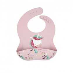 Bavaglino con tasca in silicone - Unicorno Sparkly - BAVETTE E BAVAGLINI - Bavaglino con tasca in silicone - Unicorno Sparkly - BAVETTE E BAVAGLINI -