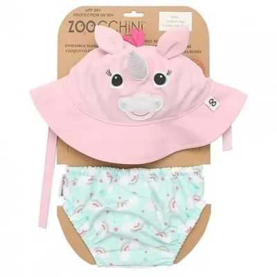 -ZOOCCHINI-SET BABY COSTUMINO CONTENITIVO + CAPPELLINO - ALLIE L'ALICORNO -ZOOCCHINI-SET BABY COSTUMINO CONTENITIVO + CAPPELLINO - ALLIE L'ALICORNO