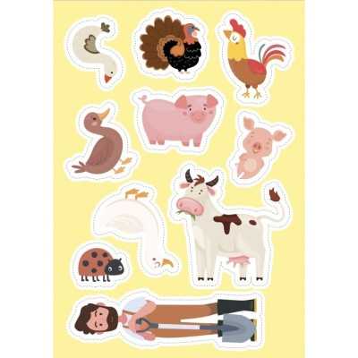 -SASSI-Stickers e attività. La fattoria -SASSI-Stickers e attività. La fattoria
