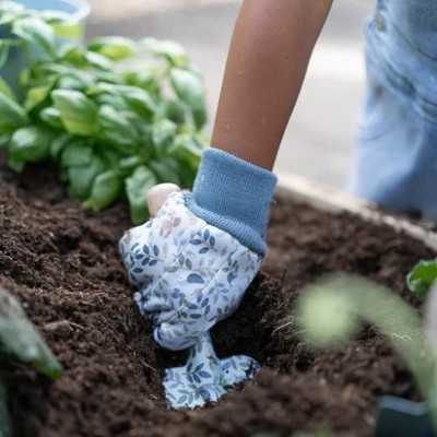 LITTLE DUTCH-Guanti da giardino - Blu - Forest Friends LITTLE DUTCH-Guanti da giardino - Blu - Forest Friends