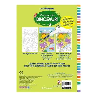 -Libro Da Colorare Con Il Magico Pennello Ad Acqua: Il Mondo Dei Dinosauri -Libro Da Colorare Con Il Magico Pennello Ad Acqua: Il Mondo Dei Dinosauri