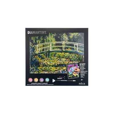 -Diamantiny Quadro d’arte I – Lo stagno delle ninfee -Diamantiny Quadro d’arte I – Lo stagno delle ninfee