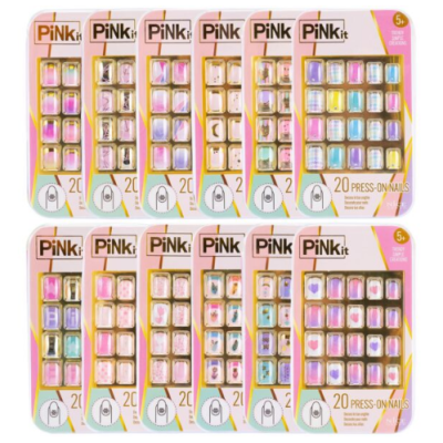 -Pink it Press-on Nails -Pink it Press-on Nails